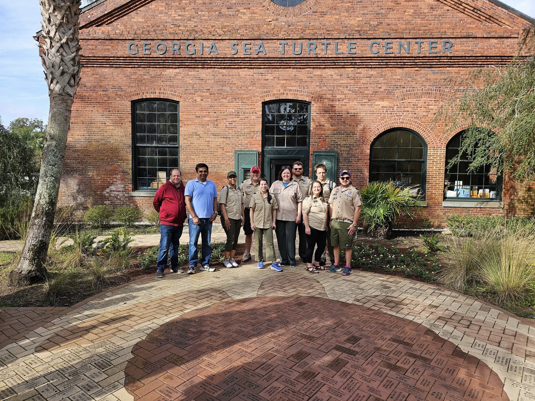 Pack 526 Leadership Team at Jekyll Island